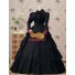 Schwarz Karneval Viktorianische Kleider Marie Antoinette Kleid