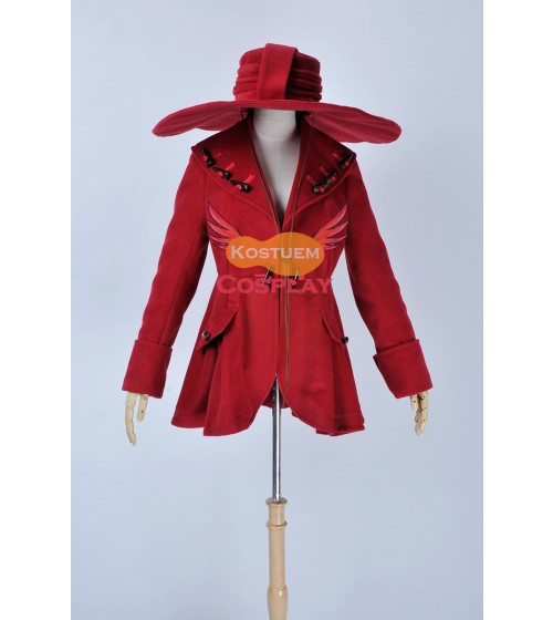 Die fantastische Welt von Oz Theodora Lady Rot Mantel