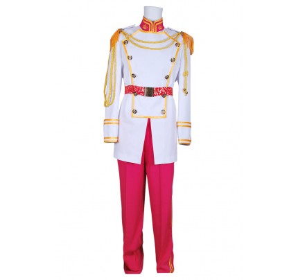 Cinderella Prinz Weiß Uniform 