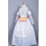 Alice im Wunderland Weiße Königin Kleid