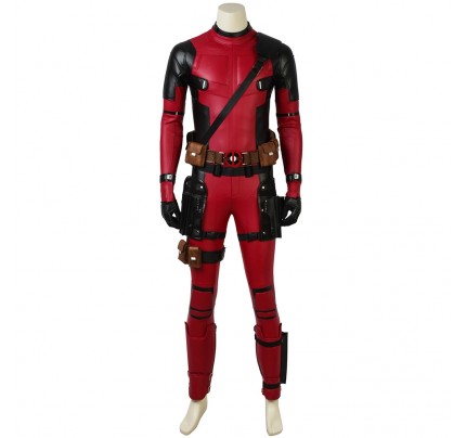 Deadpool Cosplay Kleidung oder Cosplay   Kleider rot