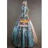 Viktorianische Mode Gelb Satin Marie Antoinette Kleid Karnevalskostüm