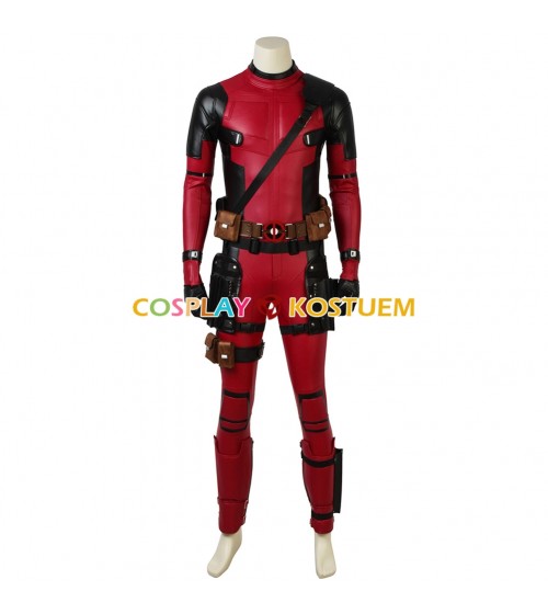 Deadpool Cosplay Kleidung oder Cosplay   Kleider rot