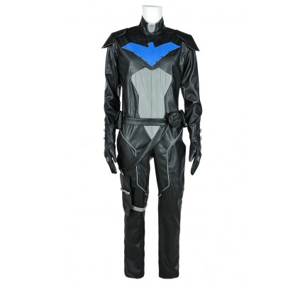 Young Justice Nightwing Schwarz Jumpsuits Uniform 