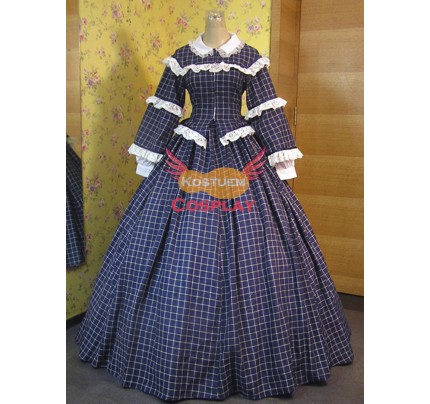 Civil War Kleider Südstaatenkleider Viktorianisches Ballkleid