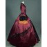 Viktorianisches Ballkleid Marie Antoinette Kleider Weinrot