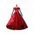 Disney Prince and Princess Sofia Cosplay Kostüm oder Kleidung rot