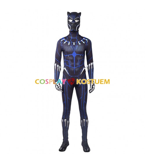 Black Panther Cosplay Kleidung  Cosplay  Kleider blau