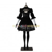 NieR Automata Cosplay Kostüm YoRHa No.2 Type B Lolita Kleid