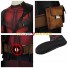 Deadpool Cosplay Kleidung oder Cosplay  Kleider dunkelrot