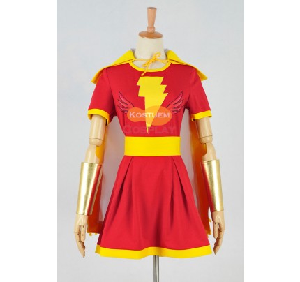 Captain Marvel Mary Marvel Kleid Uniform 