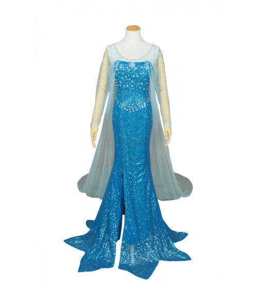 Die Eiskönigin Völlig unverfroren Elsa Schneeflocke Kleid