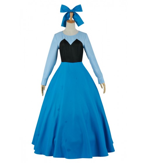 Arielle, die Meerjungfrau Arielle Blau Kleid