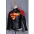 Smallville Clark Kent Schwarz Rot Leder Jacke