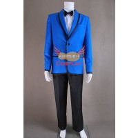 Gangnam Style Psy Blau Anzug