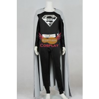 Man Of Steel Clark Kent Schwarz Jumpsuits Grau Umhang