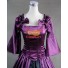 Violett Brautkleider Gothic Lolita Ballkleid Halloween