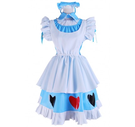 Alice im Wunderland Alice Blau Maid Kleid 