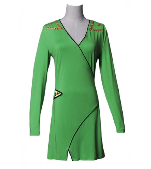 Star Trek TOS Kirk Grün Weibliches Kleid