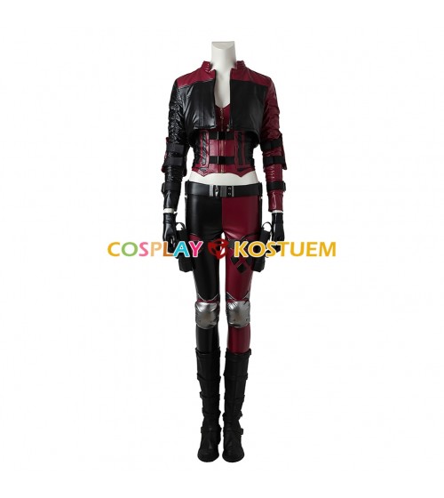 Injustice League Harley Quinn Cosplay Kostüm Kleidung