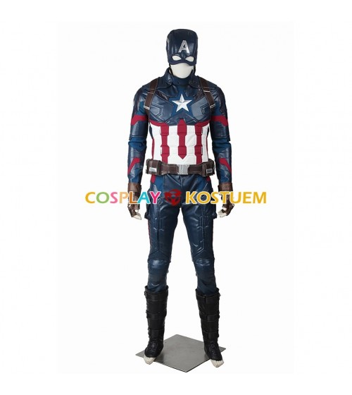 Captain America Steve Rogers Cosplay Kleidung oder Kleider
