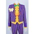 Batman Joker Violett Streifen Anzug Neu