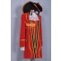 Historisches Kostüm Retro Damen Rot Mantel