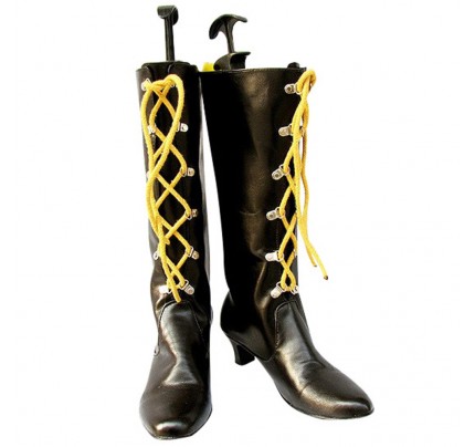 Higurashi When They Cry Ryuuguu Rena cosplay Schuhe Stiefel
