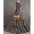 Viktorianisches Kleid Renaissance Kleider Hellbraun Faschingskostüm