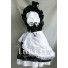 Schwarz-Weiße Mädchen Lolita Kleid Cosplay Kostüme