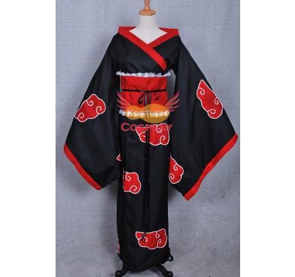 Naruto Die Organisation Akatsuki Kimono 