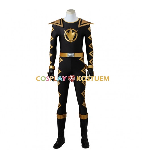 Power Rangers Black Ranger Cosplay Kleidung oder Cosplay   Kleider schwarz