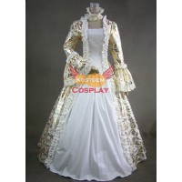 Viktorianisches Lolitakleid Südstaatenkleider Gold