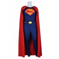 Man Of Steel Superman Clark Kent Jumpsuits Rot Umhang