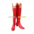 Ace Attorney Rika Tachimi cosplay Schuhe oder Stiefel rot