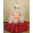 Rot Viktorianisch Civil War Ballkleid Lolitakleider