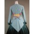 Grün Civil War Kleid Steampunk Kleidung Karnevalskostüme