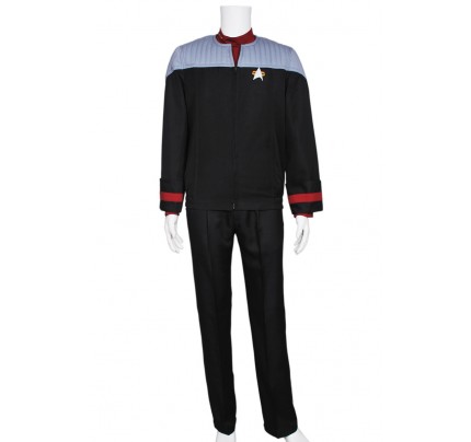 Star Trek Nemesis Admiral Braun Rot Uniform 