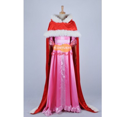 Die Schöne Und Das Biest Belle Rot Umhang Rosa Kleid 