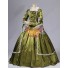 Viktorianische Kleidung Gotik Lolitakleid Oliv