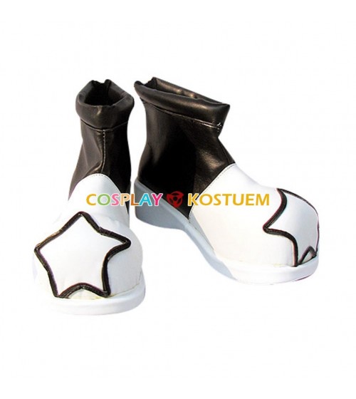 Soul Eater Black Star cosplay Schuhe oder Stiefel schwarz weiß