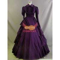 Violett Viktorianisches Kleid Marie Antoinette Kleider Karnevalskostüm