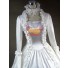 Weiß Viktorianisches Kleid Südstaatenkleid Halloween Kostüm