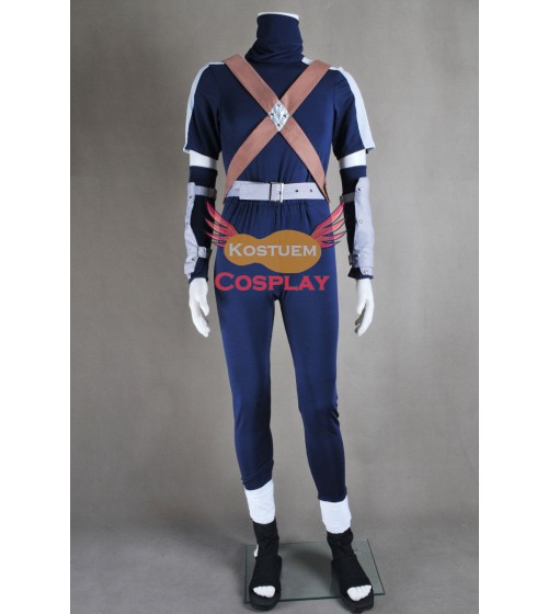 Naruto Kakashi Dunkelblau Uniform
