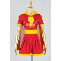 Captain Marvel Mary Marvel Kleid Uniform