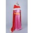 Die Schöne Und Das Biest Belle Rot Umhang Rosa Kleid