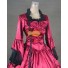 Viktorianisches Kleid Karnevalskostüm Rot
