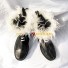 D.Gray-man Zwillinge cosplay Schuhe oder Stiefel schwarz weiß