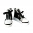 Final Fantasy Tifa Lockhart cosplay Schuhe oder Stiefel schwarz weiß
