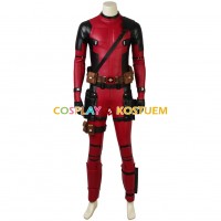 Deadpool Cosplay Kleidung oder Cosplay   Kleider rot